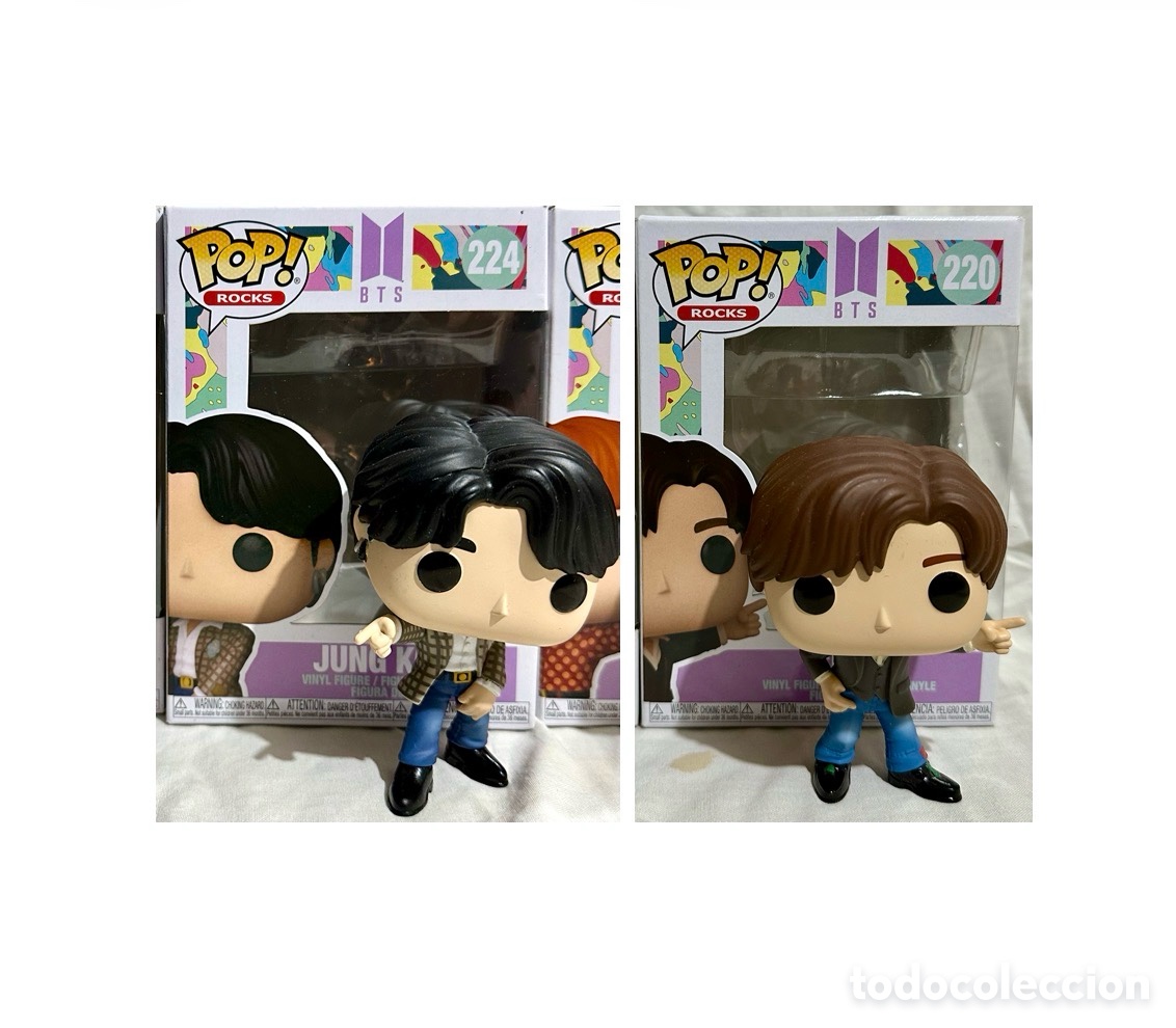 Funko Pop: BTS, lote de 2 Funko pops originales. G1. En sus cajas.