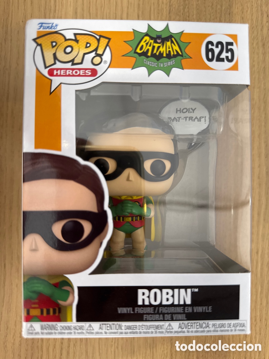 Funko Pop: Figura Robin Classic TV Series Batman 66 DC Heroes POP Funko 625