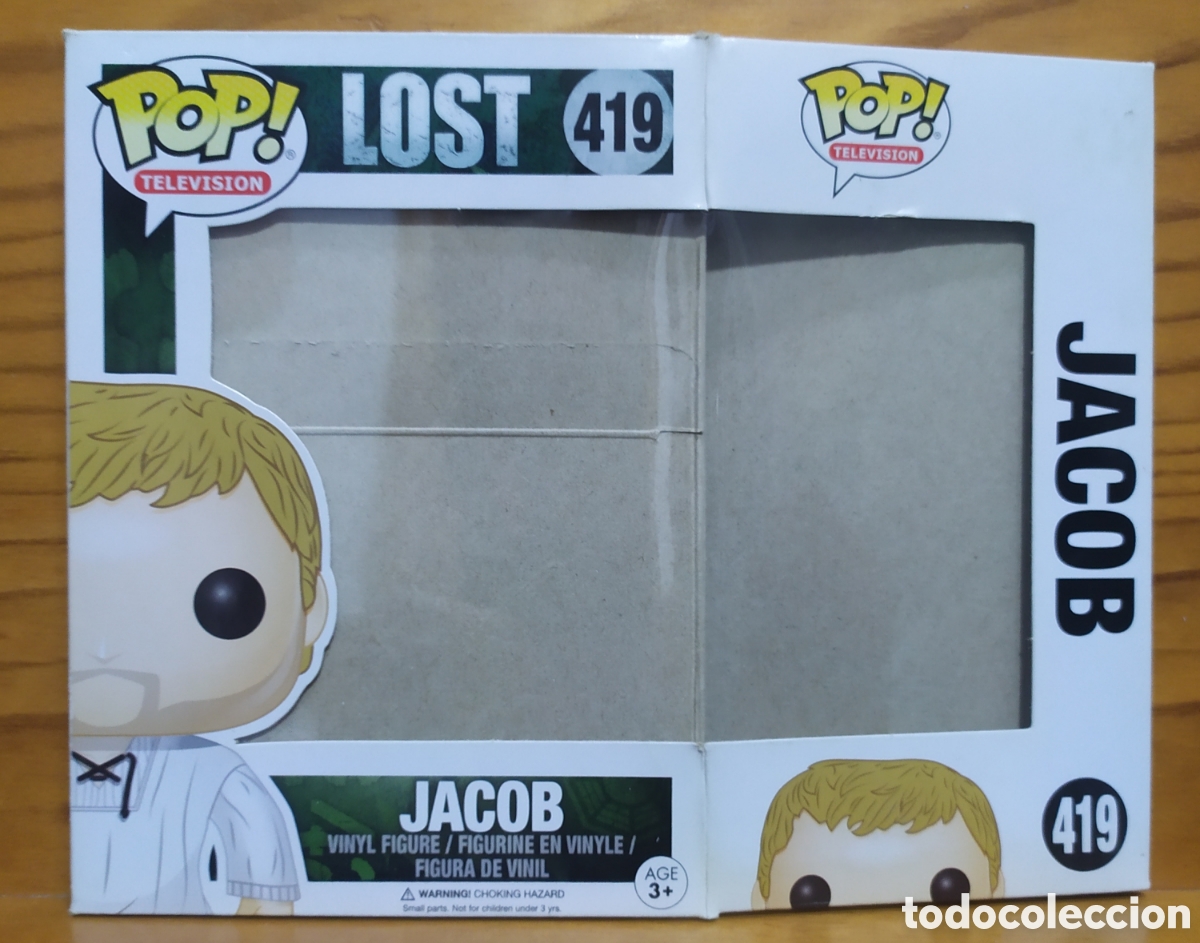 Funko Pop: Caja de Funko vac&iacute;a (S&oacute;lo caja) - Lost 419 Jacob