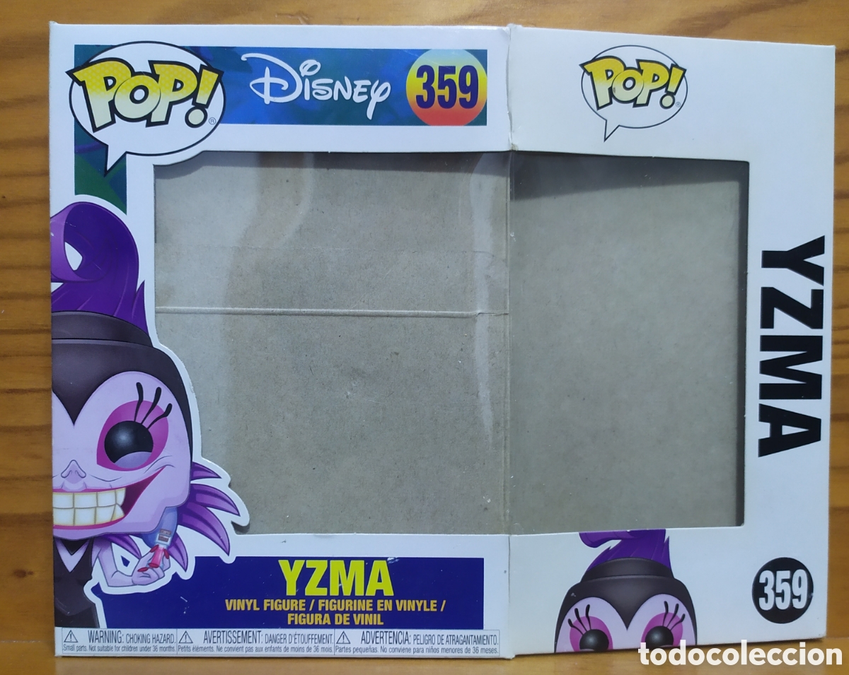 Funko Pop: Caja de Funko vac&iacute;a (S&oacute;lo caja) - Disney 359 YZMA