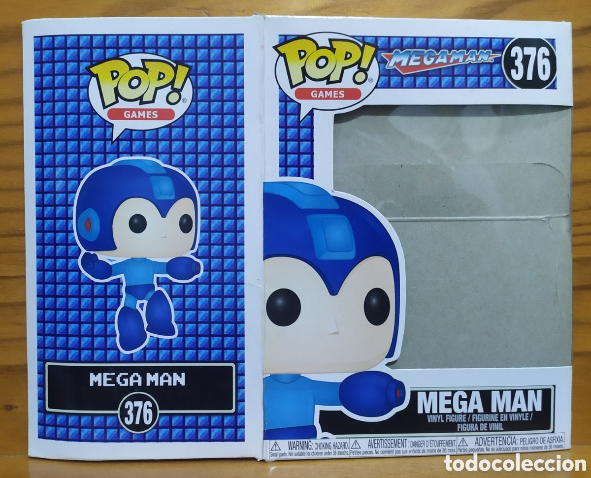Funko Pop: Caja de Funko vac&iacute;a (S&oacute;lo caja) - Megaman 376
