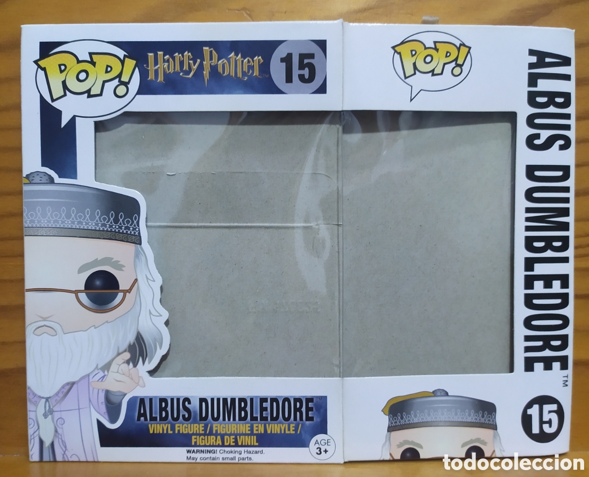 Funko Pop: Caja de Funko vac&iacute;a (S&oacute;lo caja) - Harry Potter 15 Albus Dumbledore