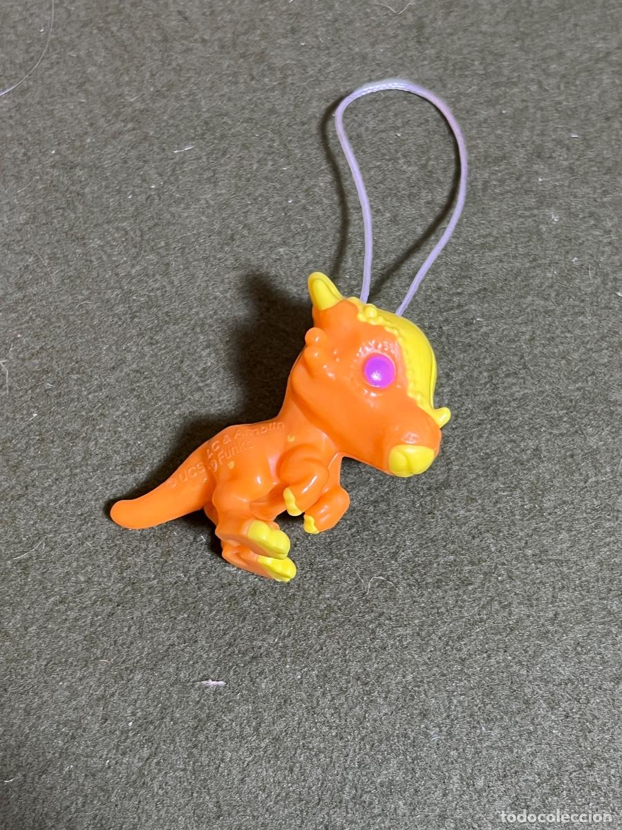 Funko Pop: Figura Funko Pop Stygimoloch Jurassic World Kinder Joy dinosaurio naranja colgante colecci&oacute;n sorpres