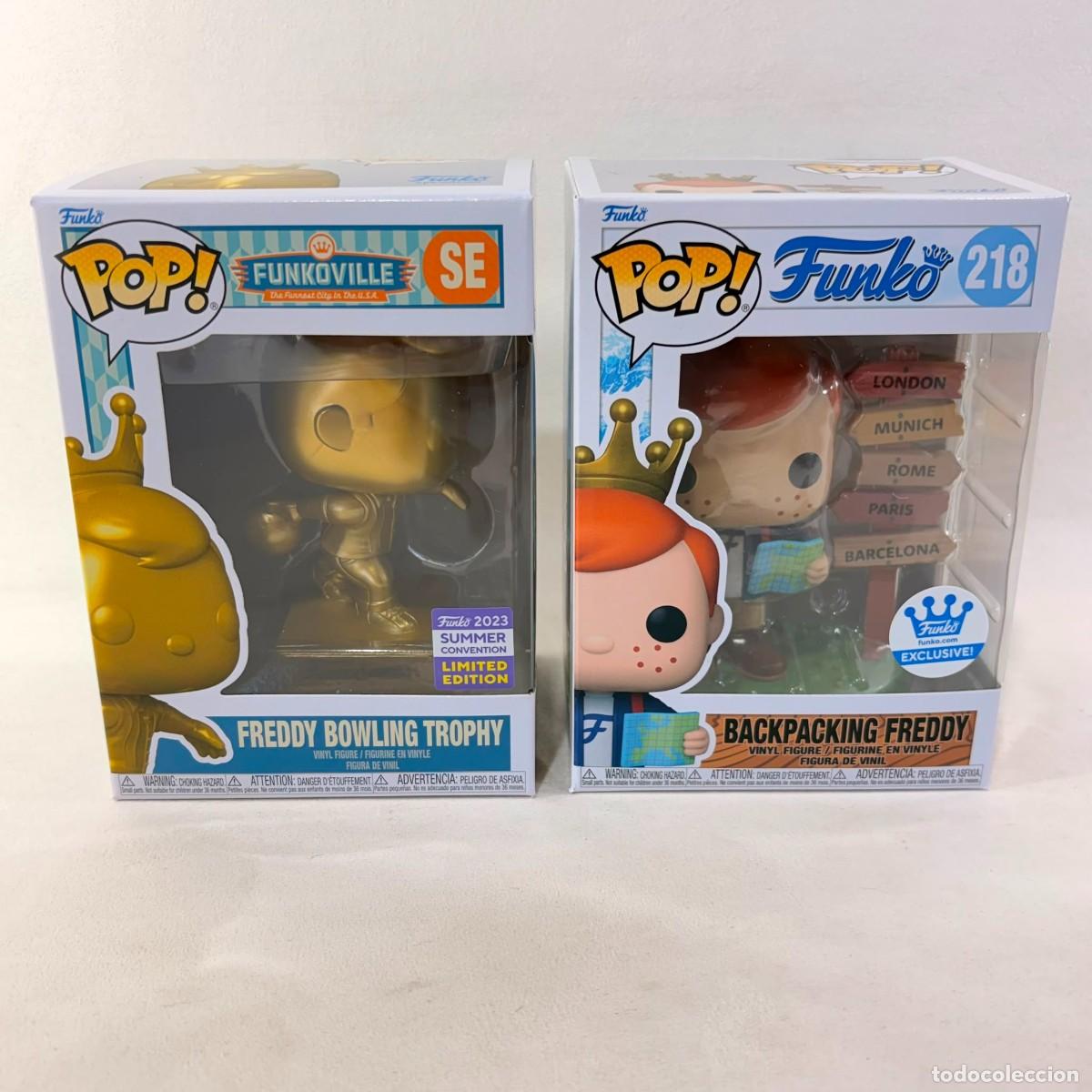 Funko Pop: 2 FUNKP POP - BACKPACKING FREDDY - FREDDY BOWLING TROPHY - 218 -SE