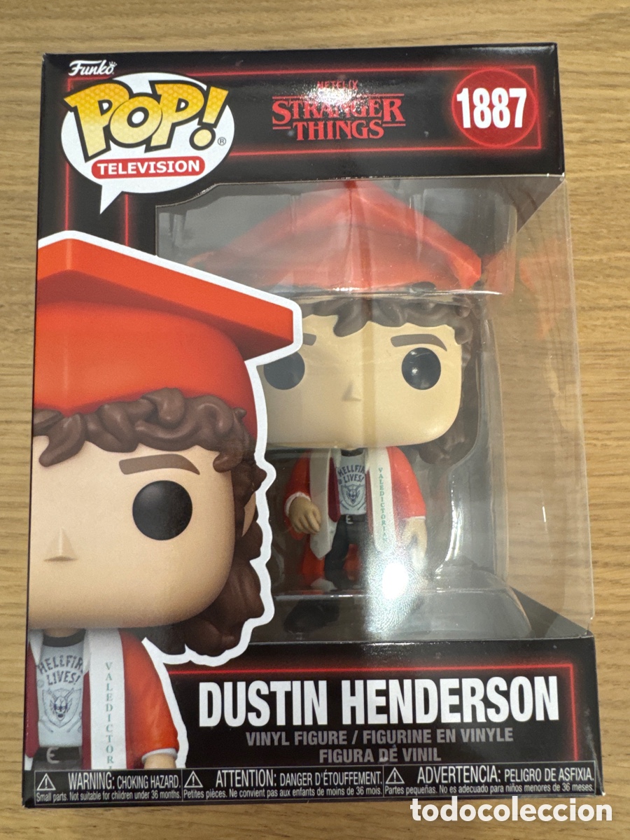 Funko Pop: Figura Dustin Henderson Stranger Things Funko POP 1887