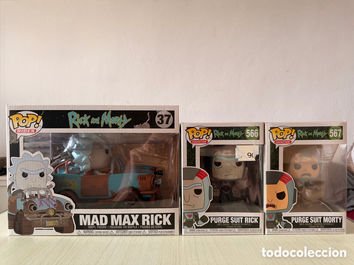 Funko Pop: Funko Pop! Rick and Morty | Lote 3 Figuras