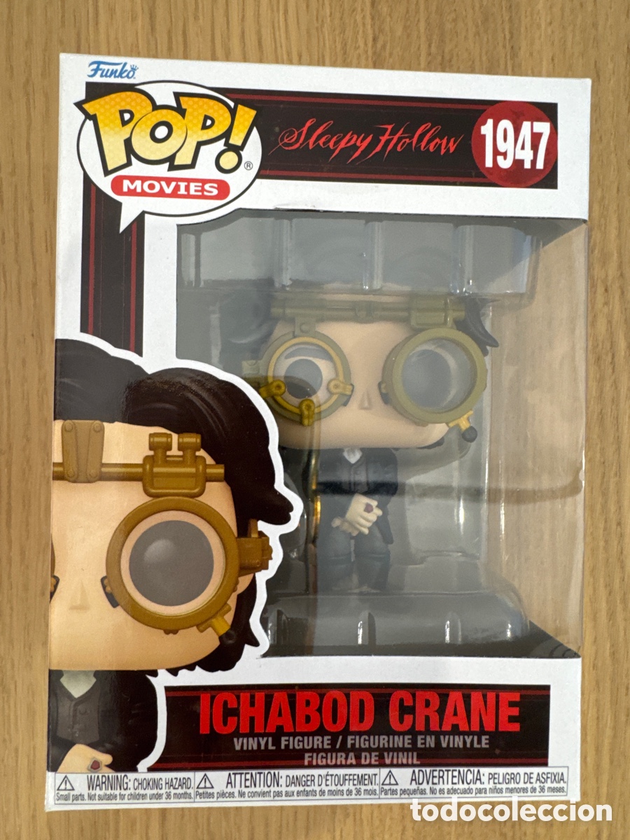 Funko Pop: Figura Ichabod Crane Sleepy Hollow POP Funko 1947