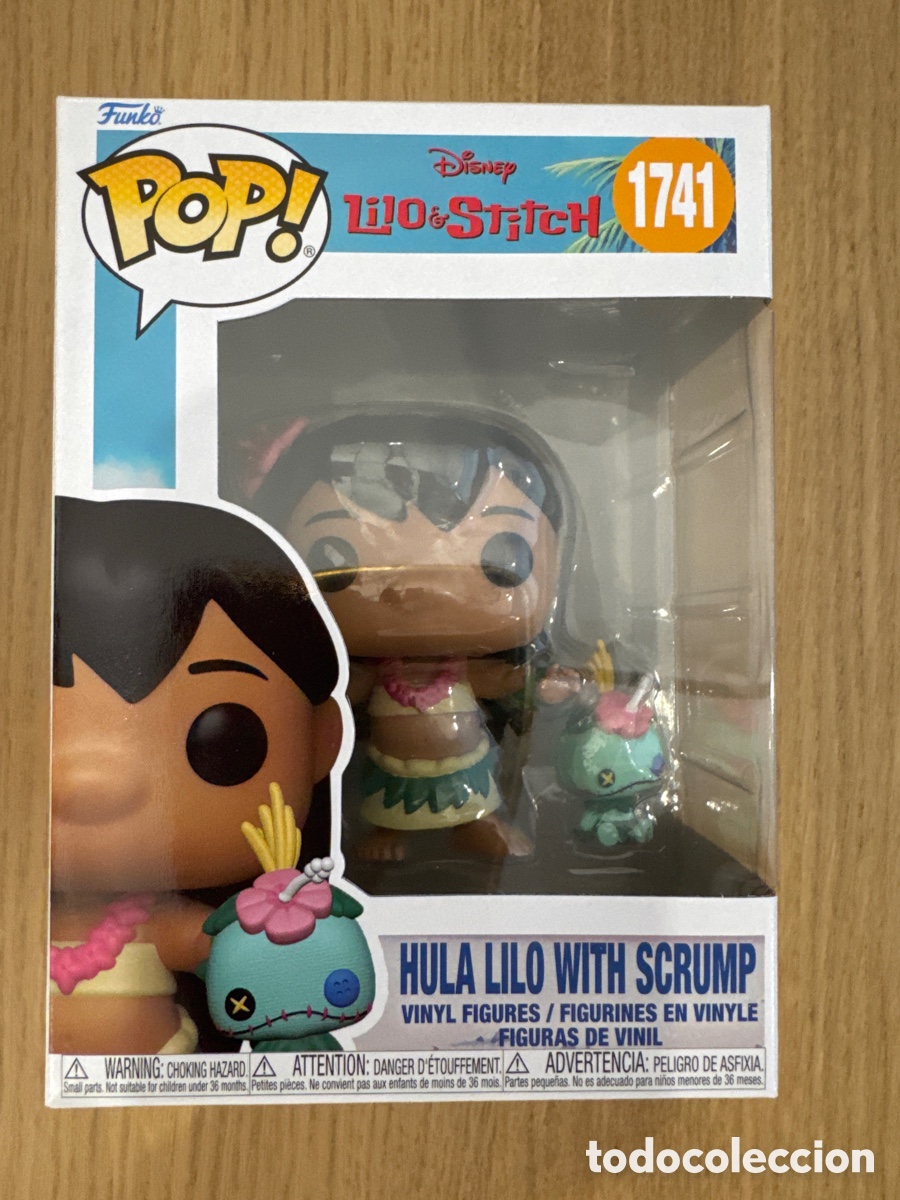 Funko Pop: Figura Hula Lilo with Scrump Lilo & Stitch POP Funko 1741