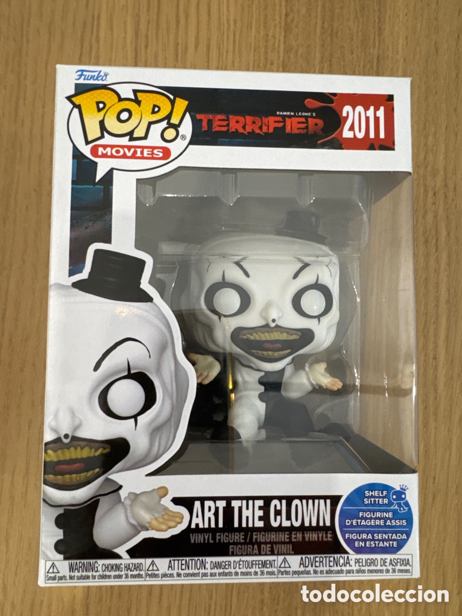 Funko Pop: Figura Art the Clown Terrifier Horror Shelf Sitter POP Funko 2011