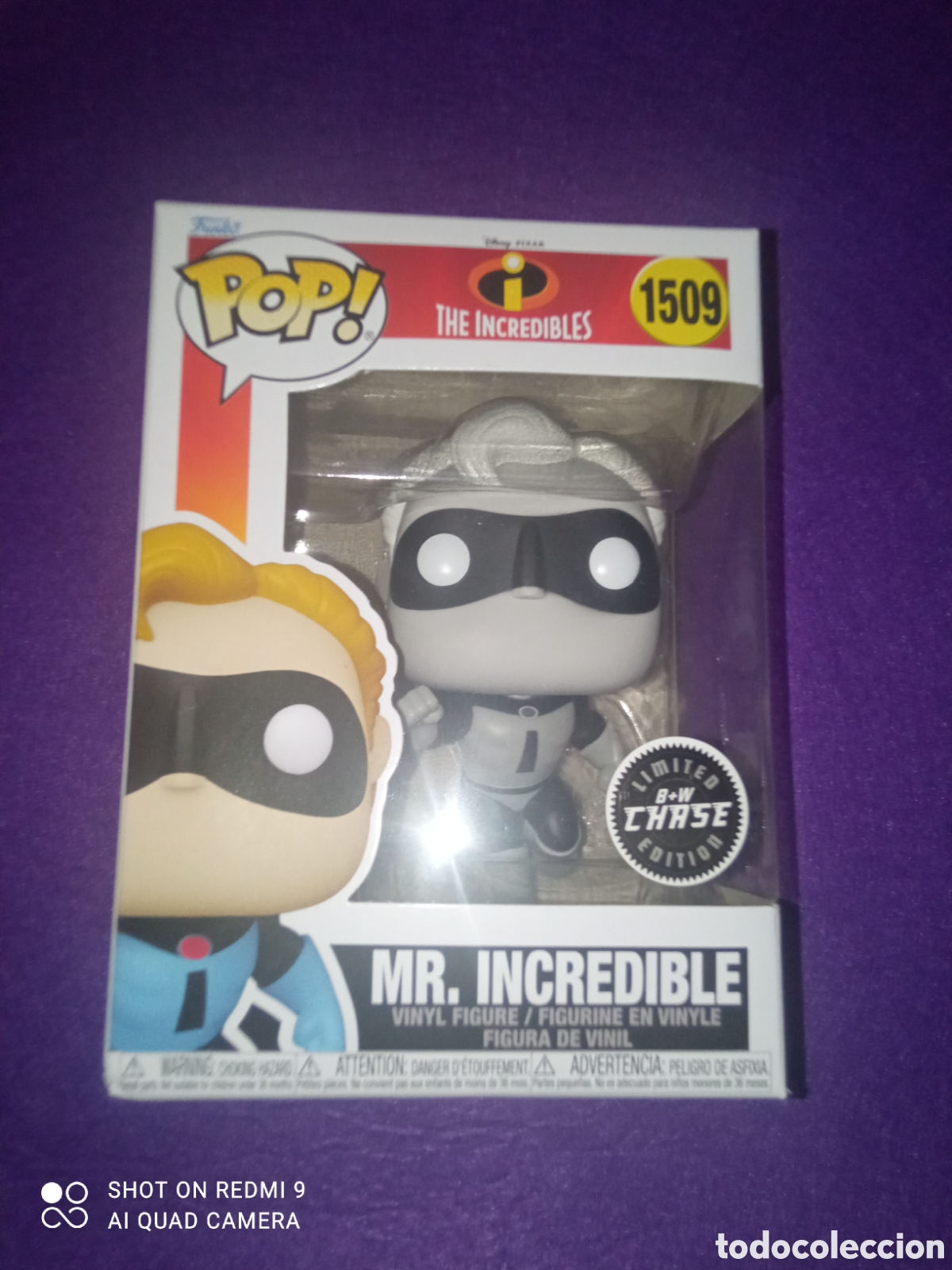 Funko Pop: Funko POP the incredibles 1509 !!MR.INCREDIBLE (B+W CHASE) !!