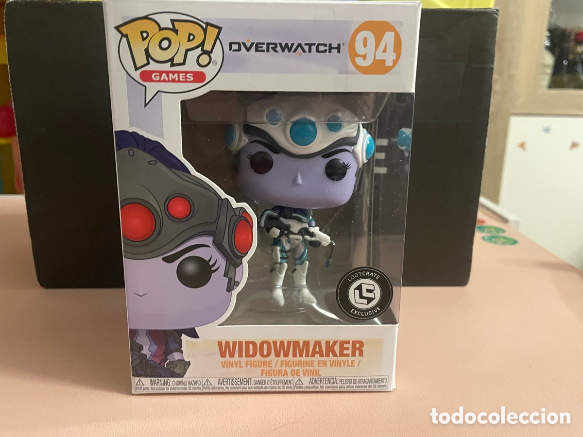Funko Pop: Funko Pop Widowmaker 94 Overwatch Loot Crate - Foto 4