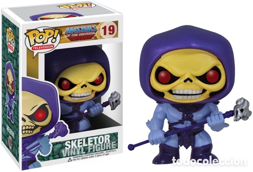 Funko Pop: FUNKO POP SKELETOR MASTERS DEL UNIVERSO (SIN CAJA) - Foto 6