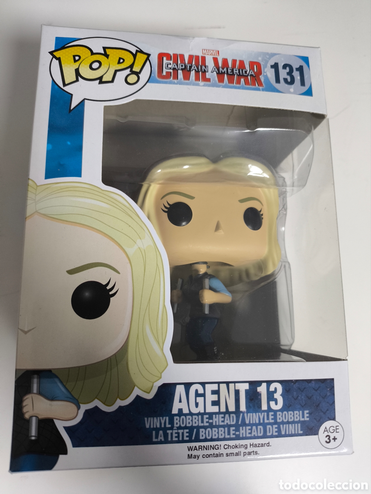 Funko Pop: Figura funko pop agent 13 Avengers civil war Marvel nuevo