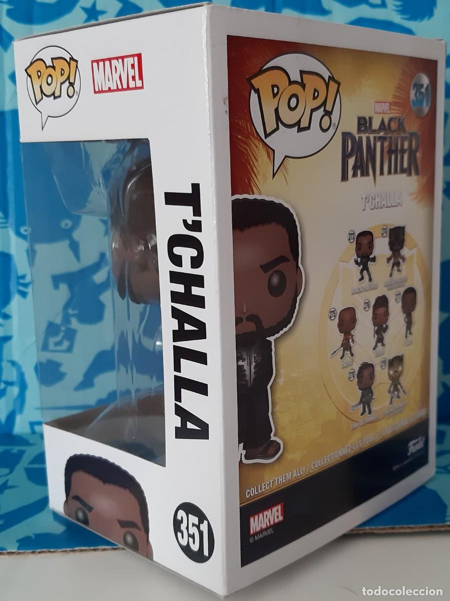 Funko Pop: Funko Pop T&acute;Challa Black Panther Marvel 351 - Foto 2