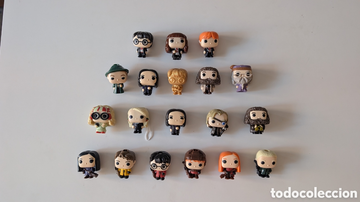 Funko Pop: Lote 19 Funko Harry Potter Kinder Joy &ndash; Primera colecci&oacute;n y colecci&oacute;n Quiddirch