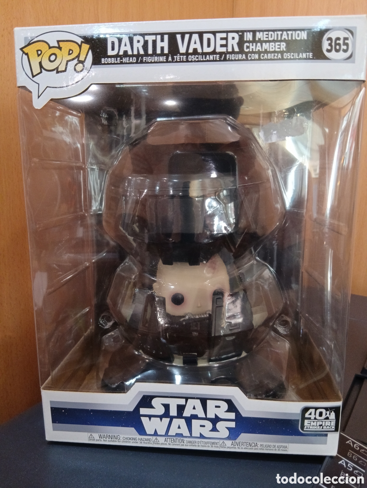 Funko Pop: Funko pop deluxe Star Wars Darth Vader in meditation Chamber N&ordm; 365