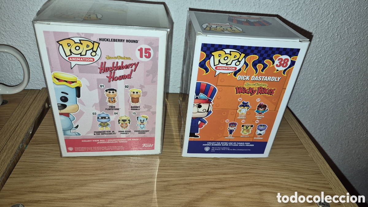 Funko Pop: 2 Funkos Pop Dick Dastardly y Huckleberry Hound - Foto 2