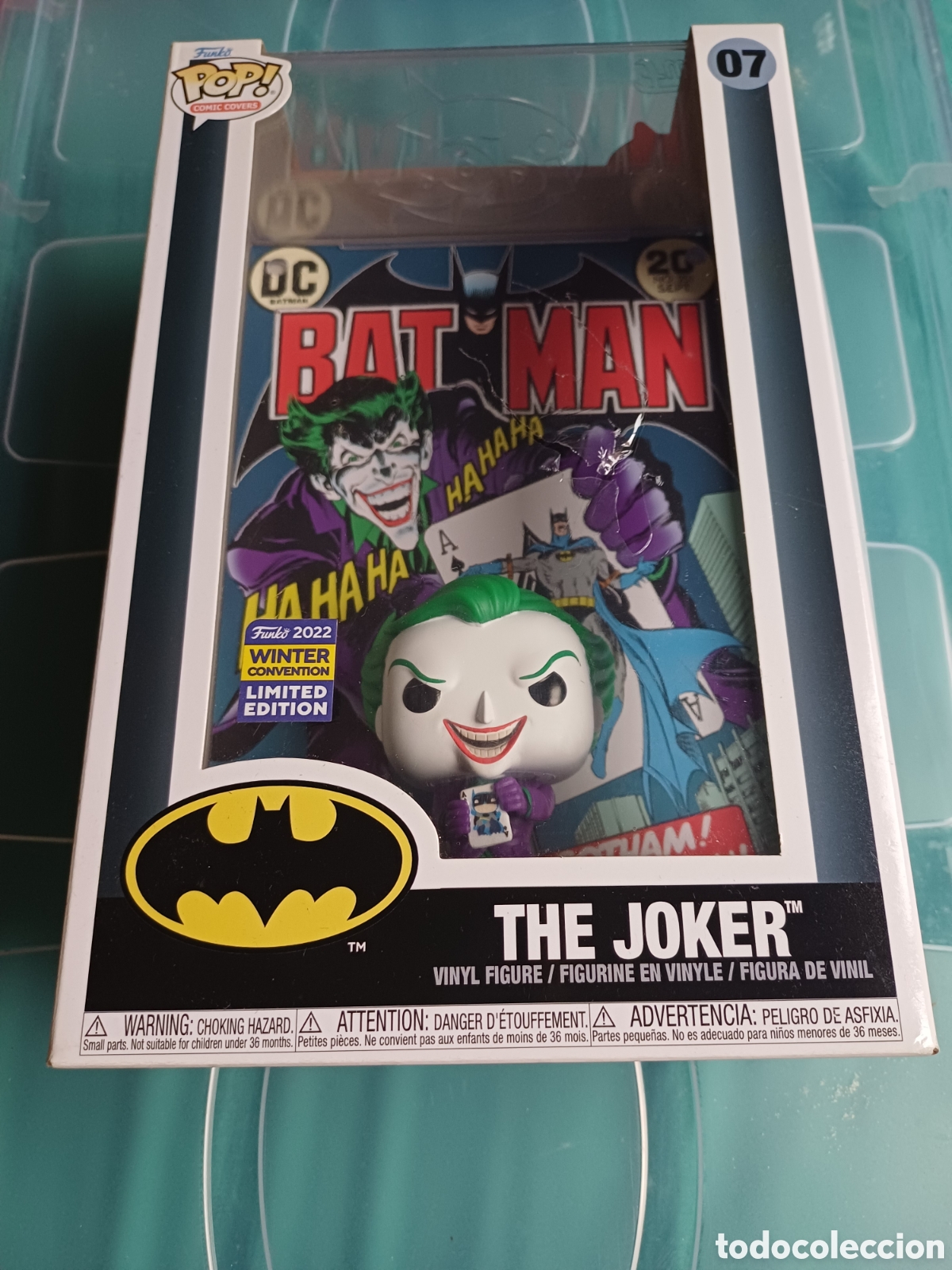 Funko Pop: Figura Funko Pop! de The Joker, edici&oacute;n especial de la Convenci&oacute;n de Invierno 2022 LIMITED EDITION
