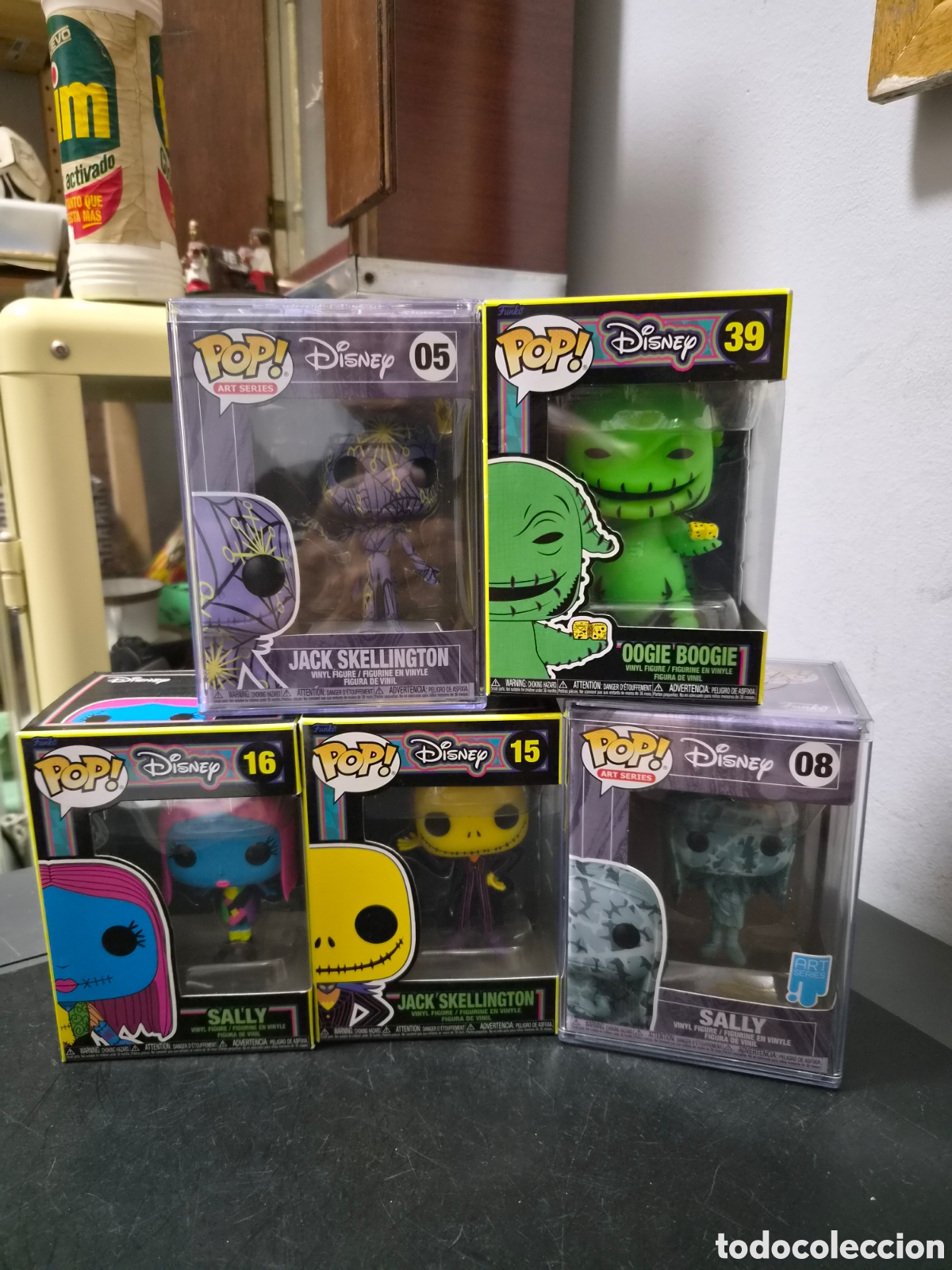 Funko Pop: FUNKO DISNEY GRAN LOTE DE 5 EN CAJAS ORIGINALES GRAN ESTADO