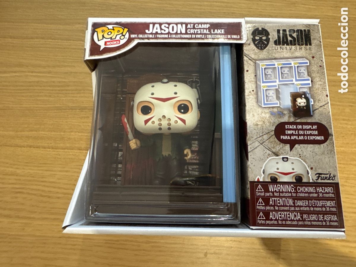 Funko Pop: Figura Jason Vorhees at Camp Crystal Lake Viernes 13 Nooks POP Funko