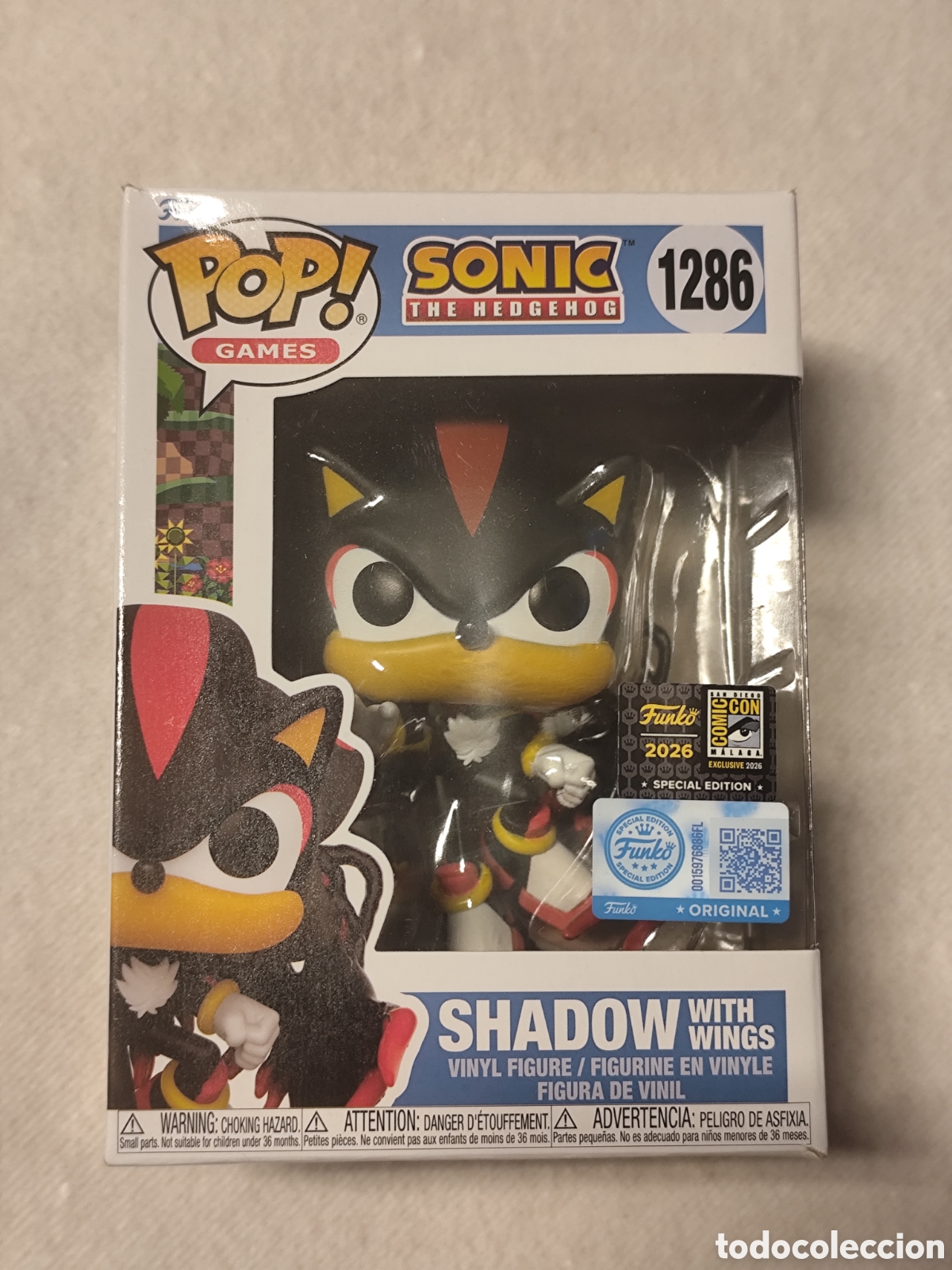 Funko Pop: Funko exclusivo San Diego Comic-Con M&aacute;laga - Shadow with wings