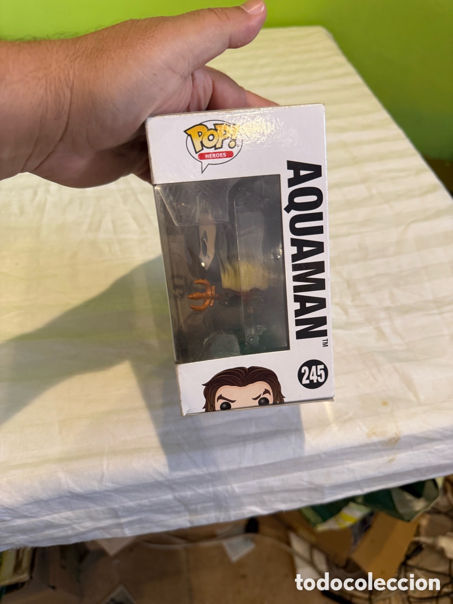 Funko Pop: FUNKO POP AQUAMAN N&ordm; 245 &ndash; DC COMICS &ndash; ORIGINAL 2018 - Foto 5