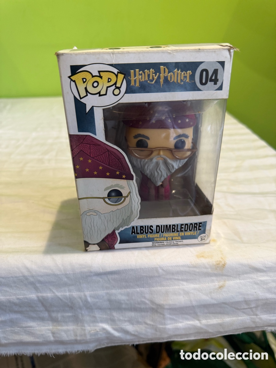 Funko Pop: FUNKO POP HARRY POTTER ALBUS DUMBLEDORE N&ordm; 04 &ndash; ORIGINAL 2015