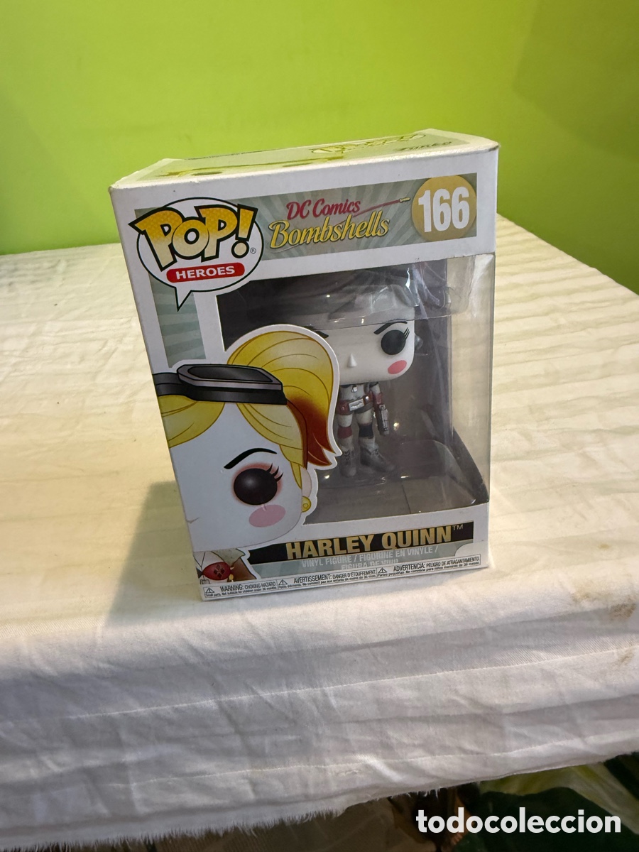 Funko Pop: FUNKO POP HARLEY QUINN N&ordm; 166 &ndash; DC COMICS BOMBSHELLS ORIGINAL 2017 - Foto 1
