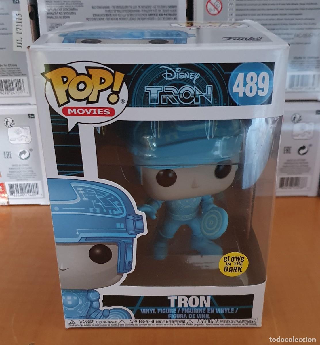 Funko Pop: Funko POP Movies Tron 489. En perfecto estado, se env&iacute;a perfectamente protegido.