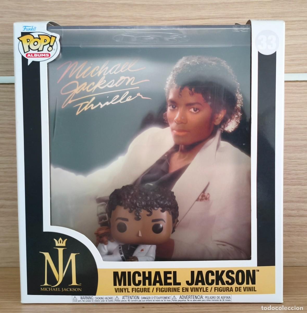 Funko Pop: Funko Pop! Michael Jackson- Albums #33 - (Thriller - Edici&oacute;n con tigre / Tiger cub)