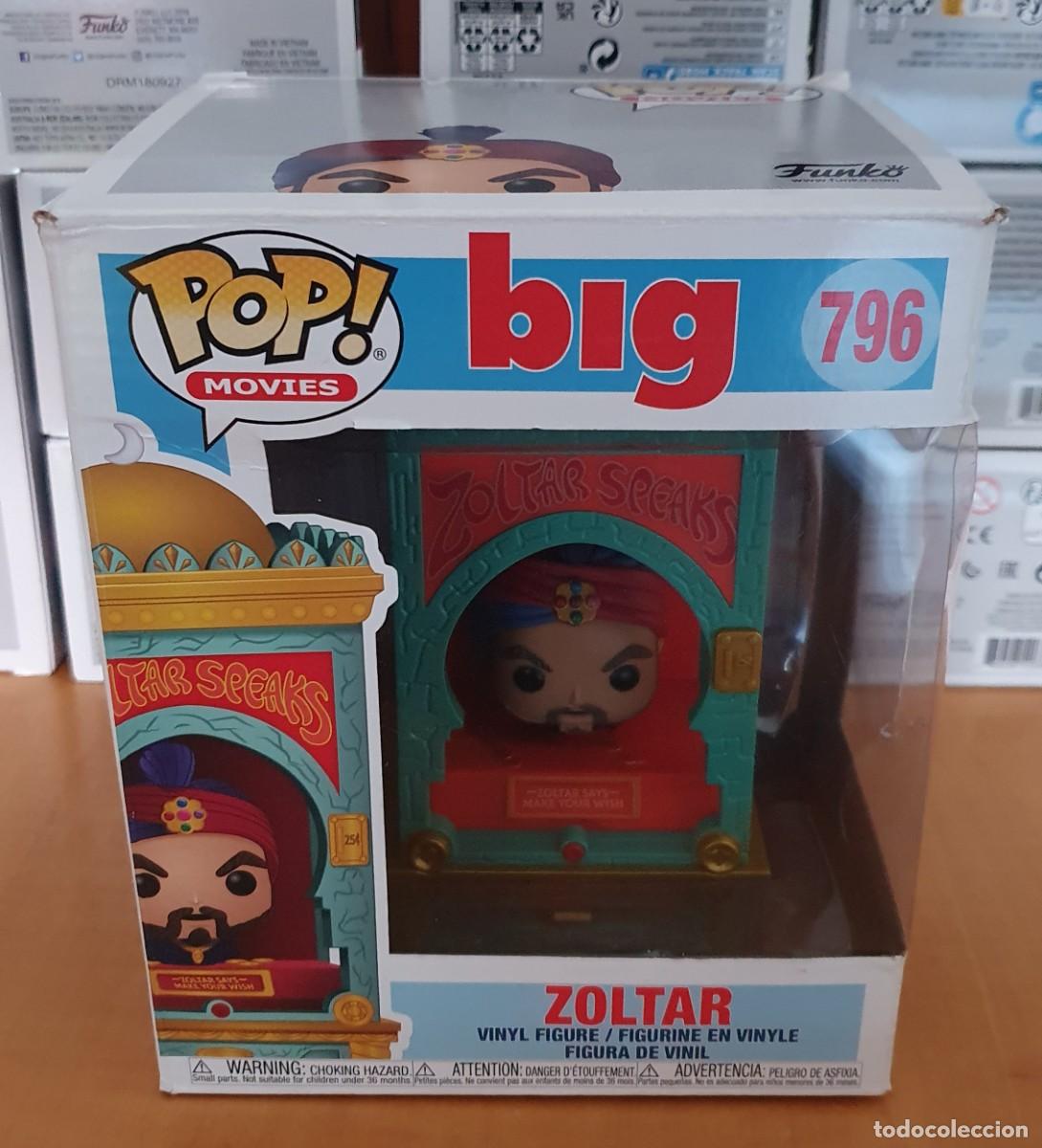Funko Pop: Funko POP movies 796 Big Zoltar. La figura est&aacute; en perfecto estado, pero no la caja, ver fotograf&iacute;as