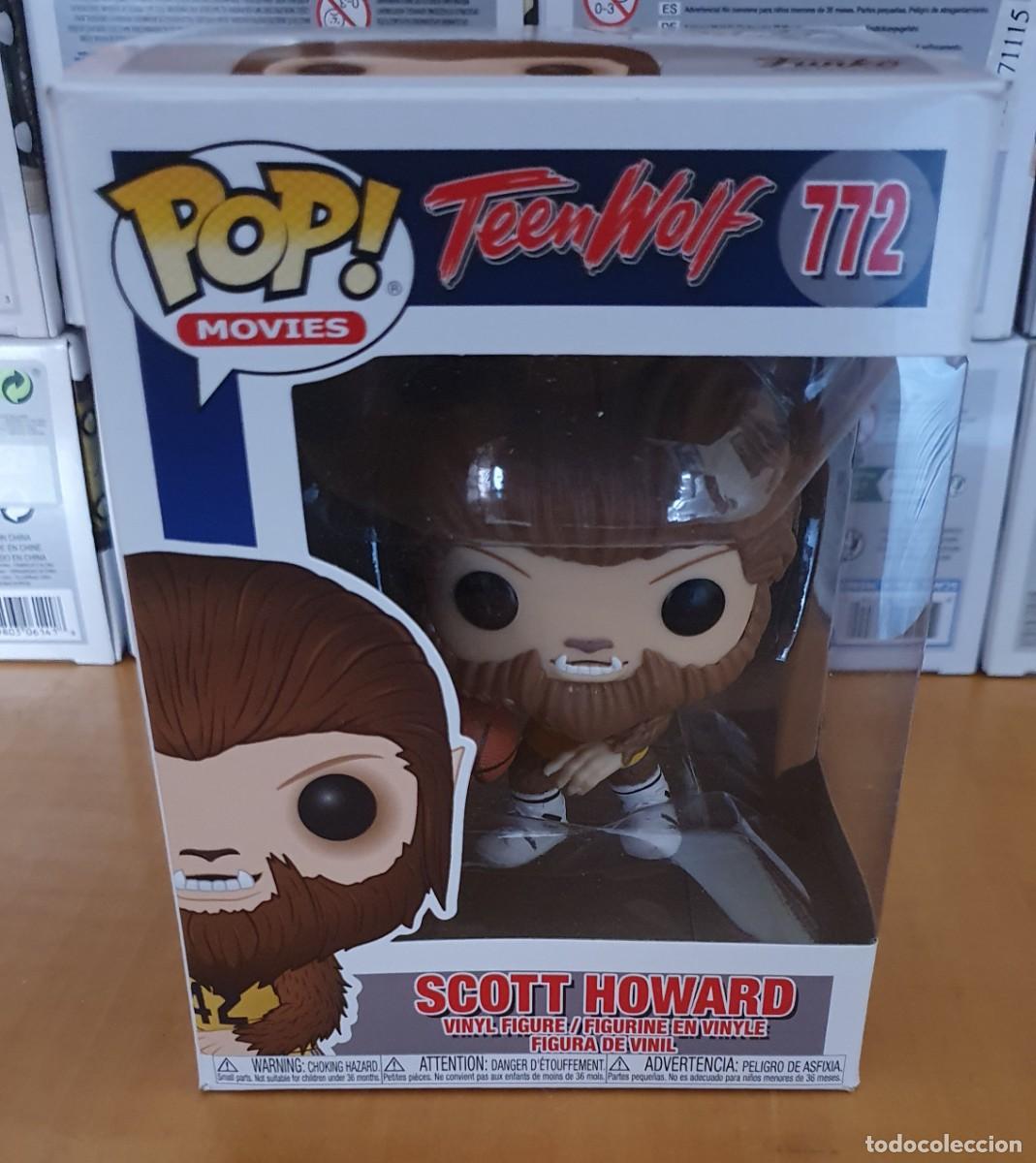 Funko Pop: Funko POP Movies Teen Wolf Scott Howard 772. Est&aacute;n en perfecto estado la figura, OJO caja.