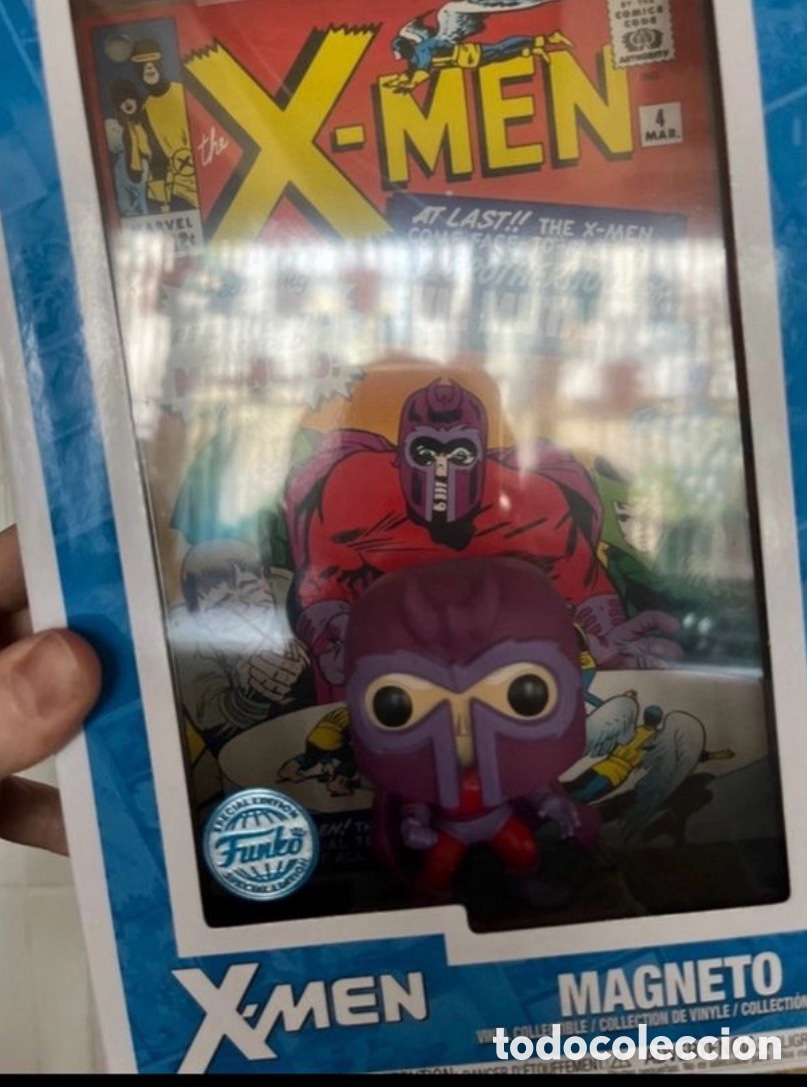 Funko Pop: Funko pop comic covers 44 marvel magneto x-men - Foto 3