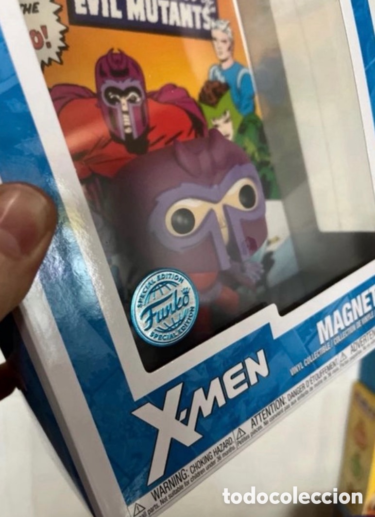Funko Pop: Funko pop comic covers 44 marvel magneto x-men - Foto 6