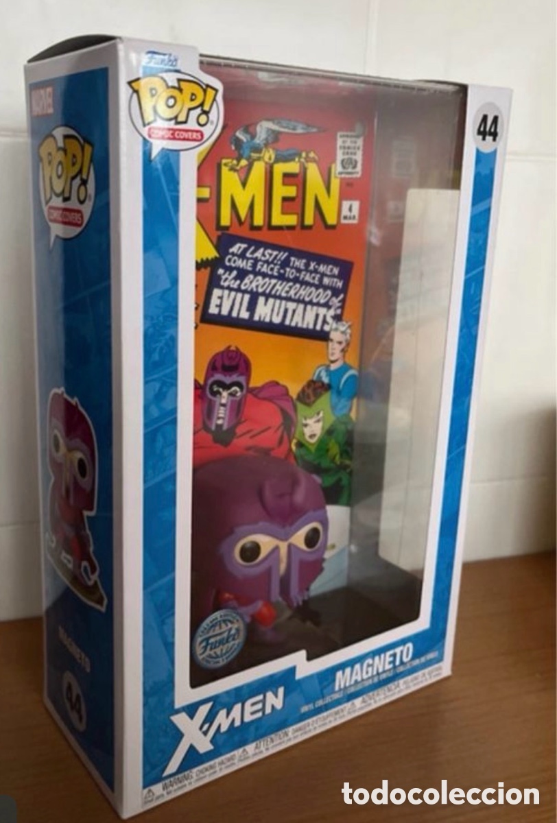 Funko Pop: Funko pop comic covers 44 marvel magneto x-men