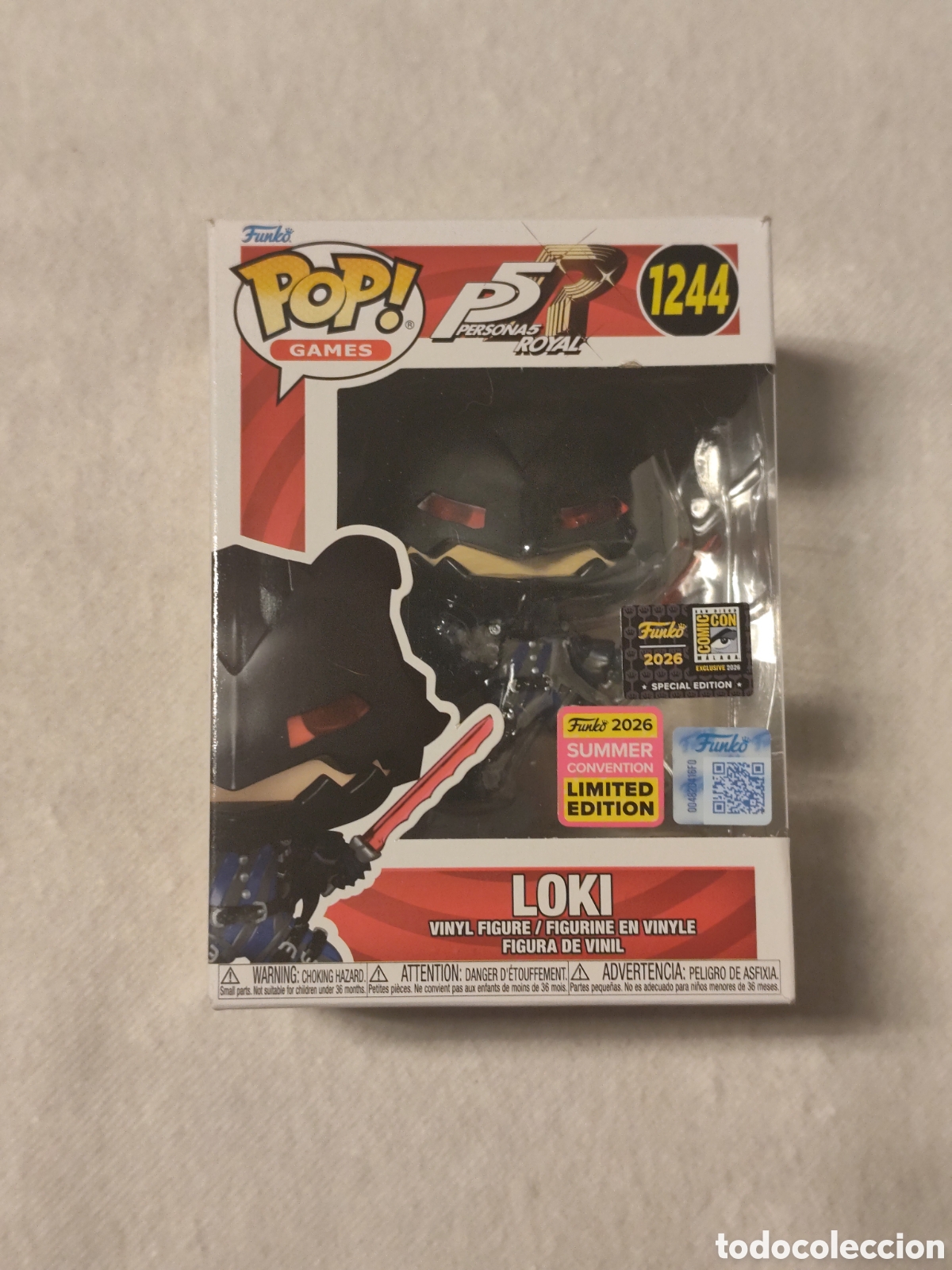 Funko Pop: Funko Pop Exclusivo San Diego C&oacute;mic con Malaga