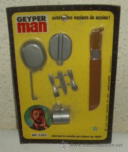Geyperman: GEYPERMAN,PANOPLIA REF.7309,BLISTER ORIGINAL,A ESTRENAR - Foto 1
