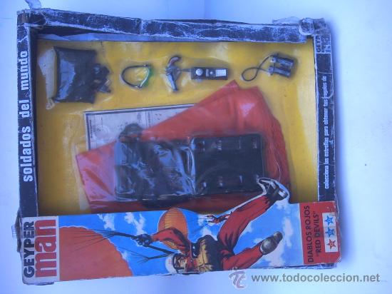 Geyperman: diablo rojo paracaidista  - geyperman ---envio gratis - Foto 1