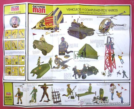 Geyperman: GEYPERMAN. CAT&Aacute;LOGO OFICIAL DE EQUIPOS Y COMPLEMENTOS. INDUSTRIAS GEYPER S. A . 1976. - Foto 5