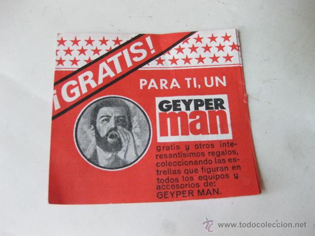 Geyperman: CARNET DE GEYPERMAN - INDUSTRIAS GEYPER - Foto 1