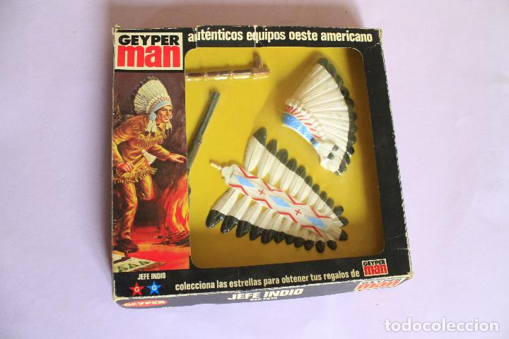 Geyperman: GEYPERMAN JEFE INDIO REF. 7513 BLISTER, CAJA SIN ABRIR. - Foto 1