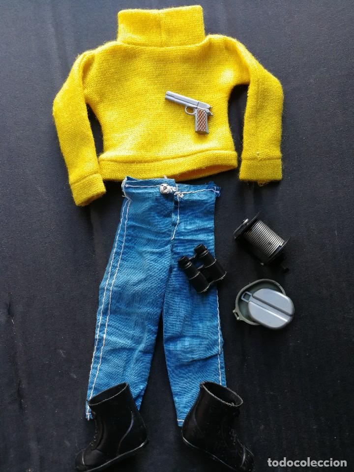 Geyperman: TRAJE DE AVENTURERO DE GEYPERMAN CON ALGUNOS COMPLEMENTOS- BUEN ESTADO GENERAL. - Foto 1