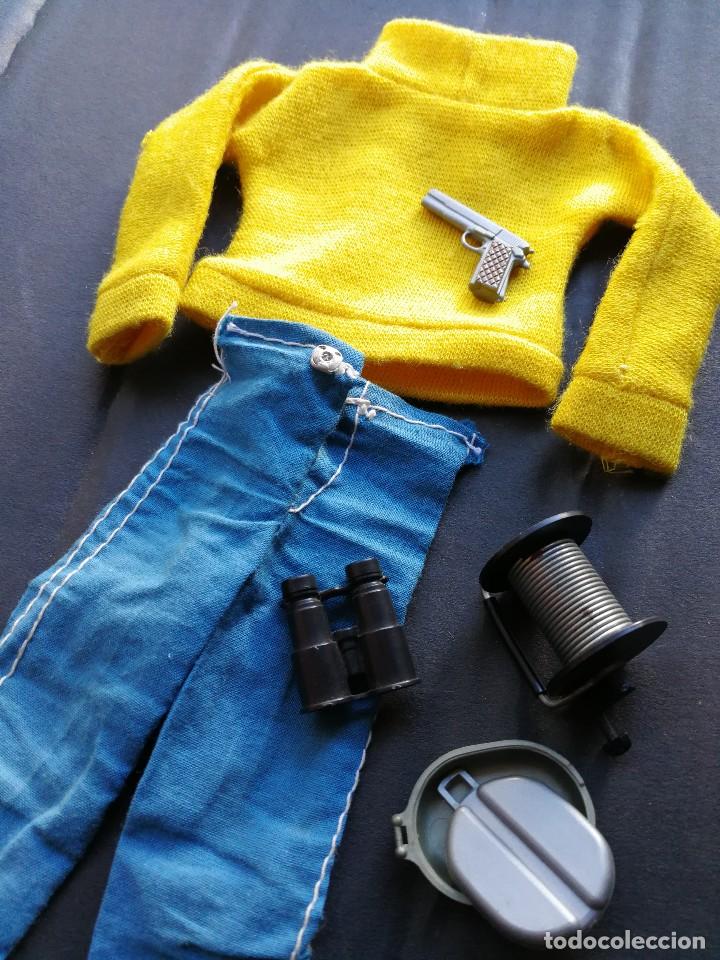 Geyperman: TRAJE DE AVENTURERO DE GEYPERMAN CON ALGUNOS COMPLEMENTOS- BUEN ESTADO GENERAL. - Foto 2