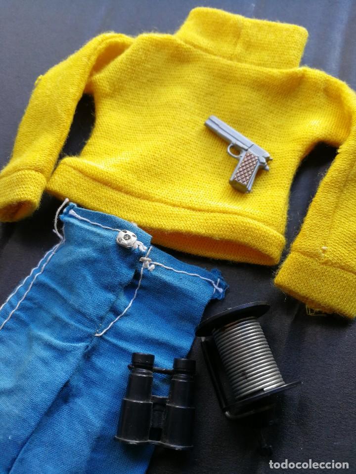 Geyperman: TRAJE DE AVENTURERO DE GEYPERMAN CON ALGUNOS COMPLEMENTOS- BUEN ESTADO GENERAL. - Foto 5