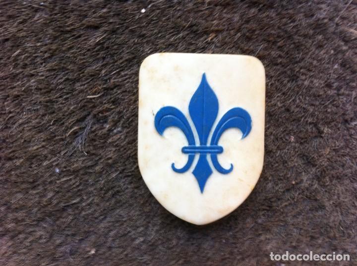 Geyperman: ESCUDO DE GEYPERMAN.  GEYPER MAN.  6 x 4,5cm - Foto 1