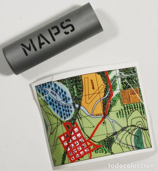 Geyperman: Accesorios Geyperman, mapa y porta mapas (el mapa tiene dos reparaciones) - Foto 1