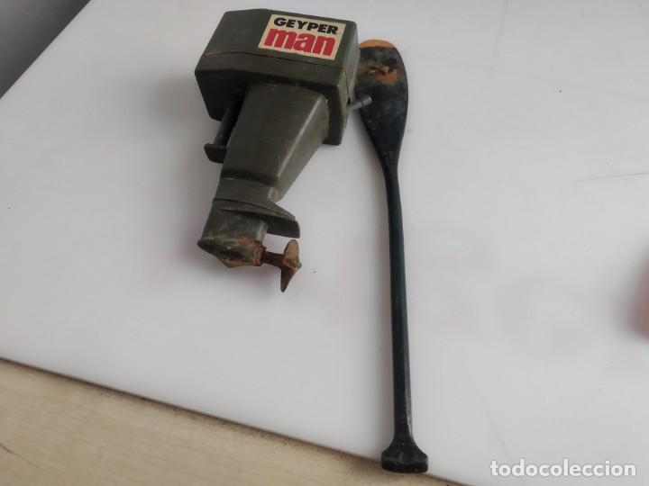 Geyperman: ANTIGUO GEYPERMAN ORIGINAL AL 100% MOTOR Y REMO - Foto 1