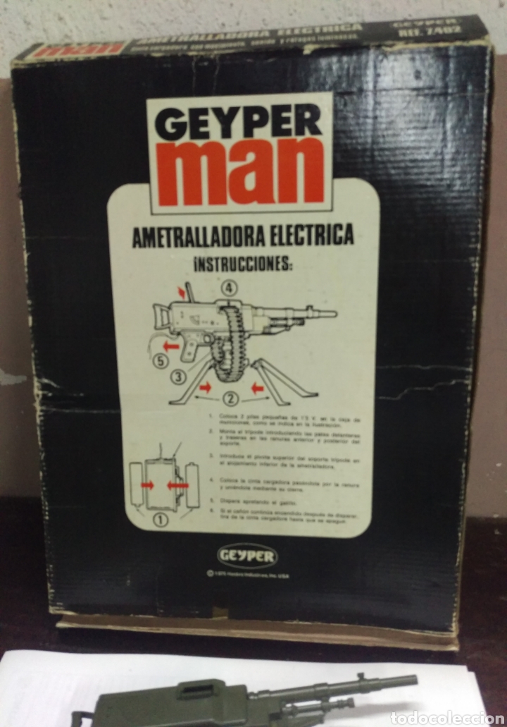 Geyperman: AMETRALLADORA ELECTRICA GEYPERMAN - Foto 3