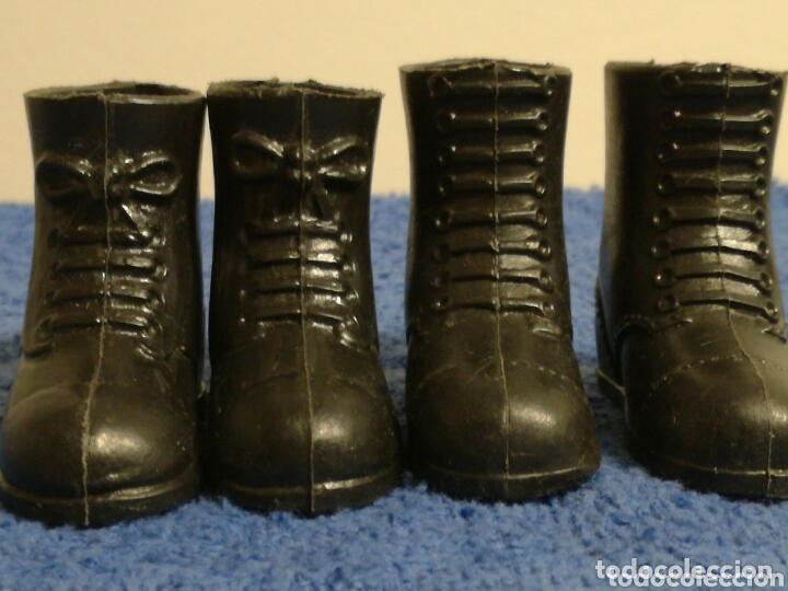 Geyperman: Lote de 2 Par de Botas Negras Geyperman Originales con y sin lazos. - Foto 1