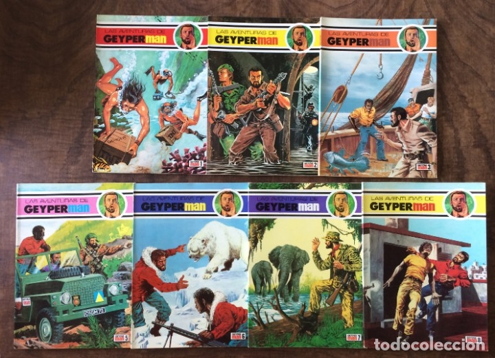 Geyperman: GEYPERMAN C&Oacute;MICS 1,2,3,5,6,7 Y 8. NUEVOS A ESTRENAR - Foto 2
